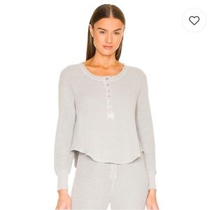 Green The Vista Henley in Stone Grey by Tularosa from REVOLVE
